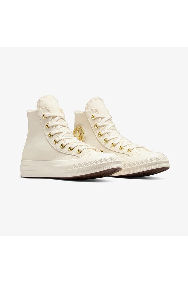 Chuck 70 Taylored Lux Unisex Krem Sneaker - 2