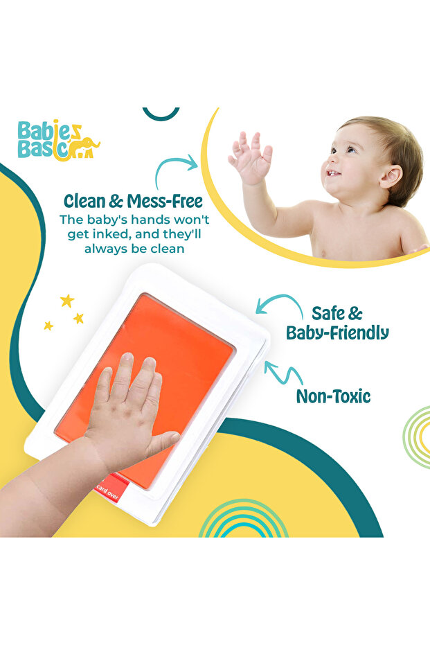 Clean Fingerprint with two imprint cards - Orange - 2