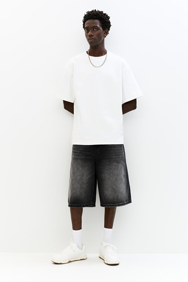 سويت شيرت أساسي بأكمام قصيرة - 2