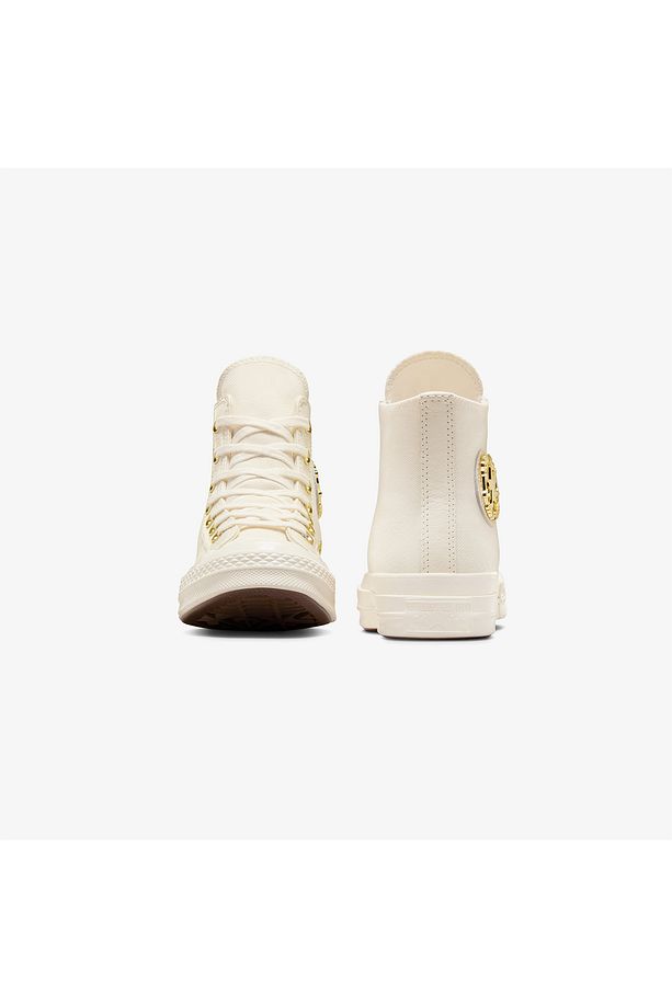 Chuck 70 Taylored Lux Unisex Krem Sneaker - 3