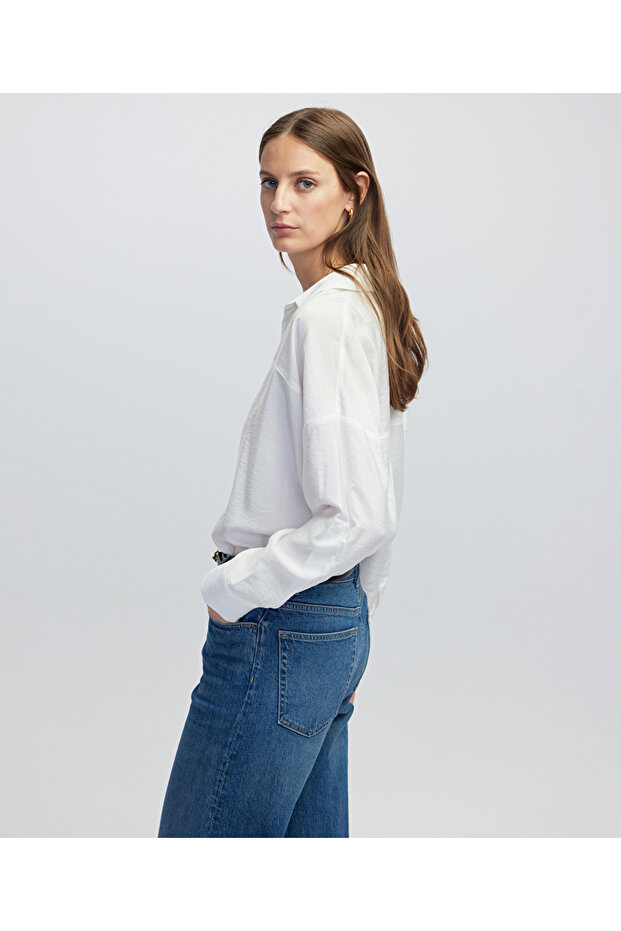 Gömlek yaka bluz - 5