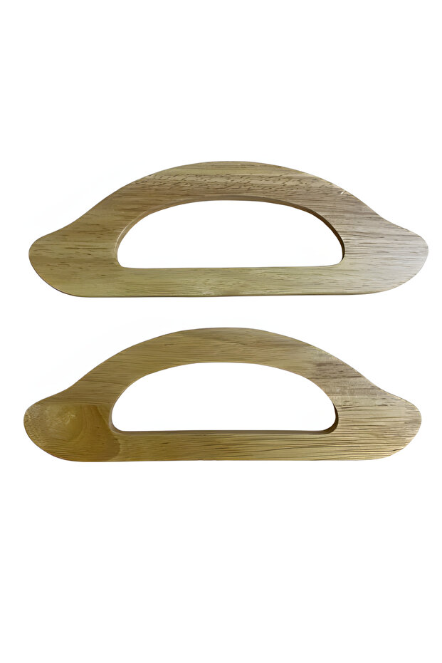 Elegant Wooden Bag Handle 8*23 cm Ah823