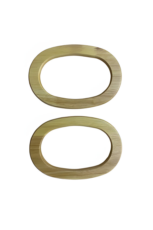 Elegant Wooden Bag Handle 11*16 cm Ah1116