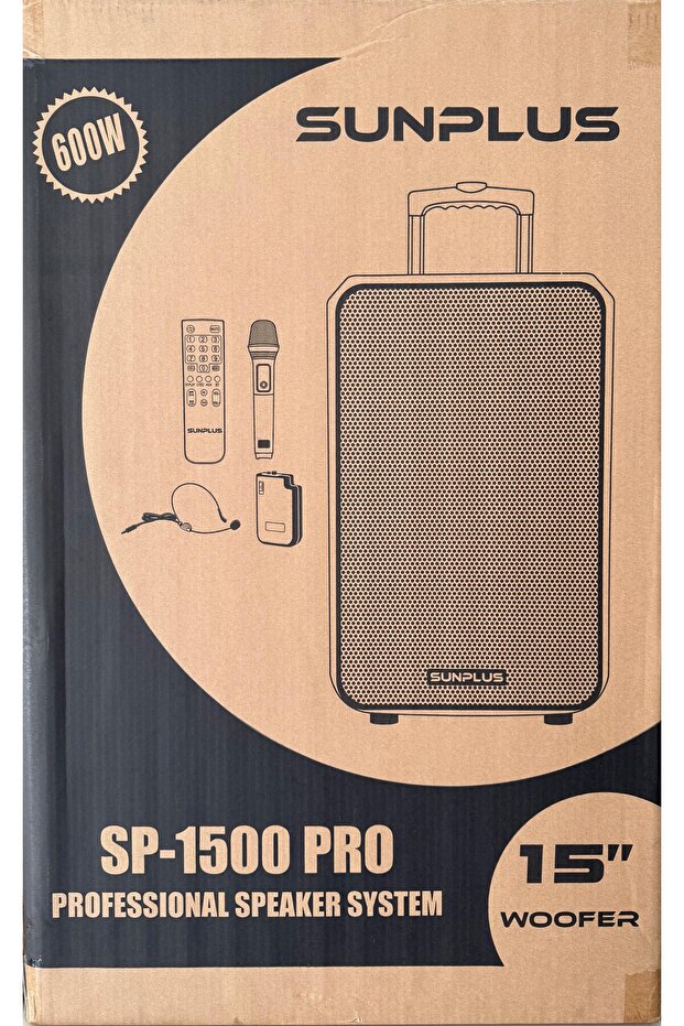 SP-1500 PRO BLUETOOTH PROFESSIONAL SPEAKER SYSTEM 600W - 2