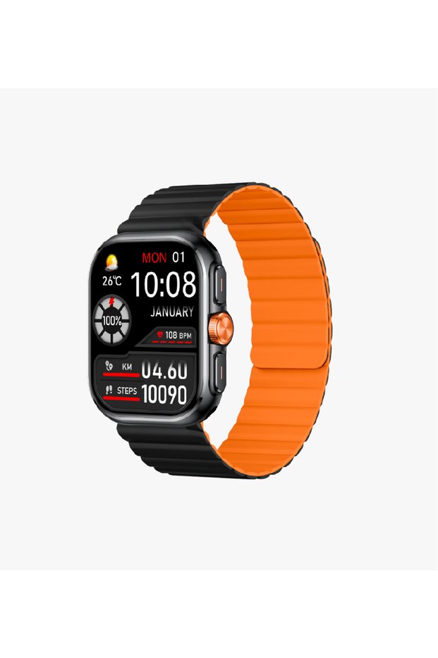 S105 Premium AMOLED LT Watch Akıllı Saat ÇİFT KORDONLU
