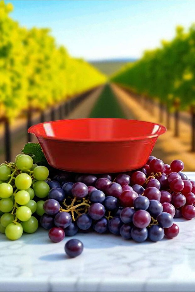 0 No Multi-Purpose (Dough, Fruit-Vegetable, Dish) Basin, (Length: 36 cm Width: 11 cm)