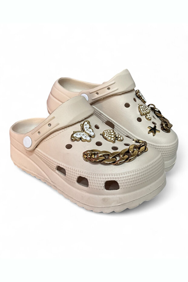 Stone Slippers Thick Platform Sole Lightweight Phylon Women's Stone Summer Slippers