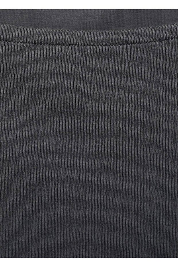 Düz pamuklu askılı top - 7