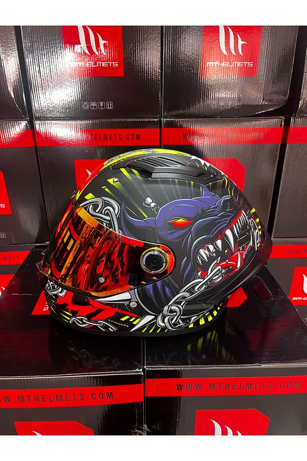 Helmets Stinger 2 Akın a3 (şeffaf vizörlü)kask - 4