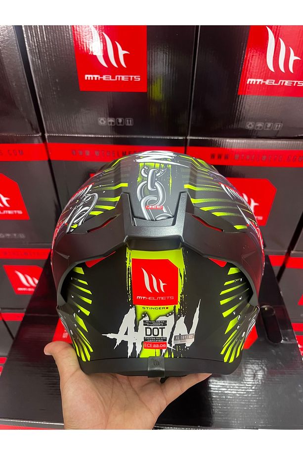 Helmets Stinger 2 Akın a3 (şeffaf vizörlü)kask - 6