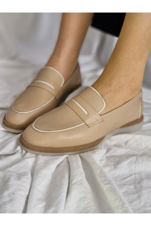 Genuine Leather New Season Women's Loafer – the Meeting Point of Elegance and Comfort