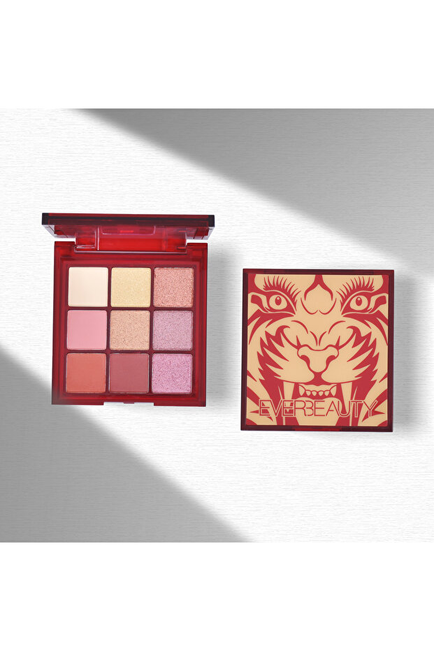 9-Color Eyeshadow Palette باليت ظلال العيون بـ9 ألوان من إيفر بيوتي