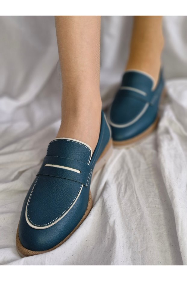 Genuine Leather New Season Women's Loafer – the Meeting Point of Elegance and Comfort
