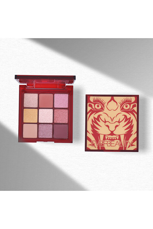 9-Color Eyeshadow Palette باليت ظلال العيون بـ9 ألوان من إيفر بيوتي