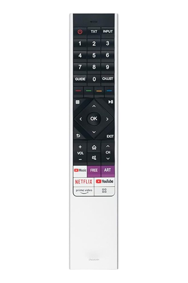 EN6A64H Replacement Remote fit for Hisense QLED ULED TV 55A8GTUK 55A8G 88L5VG