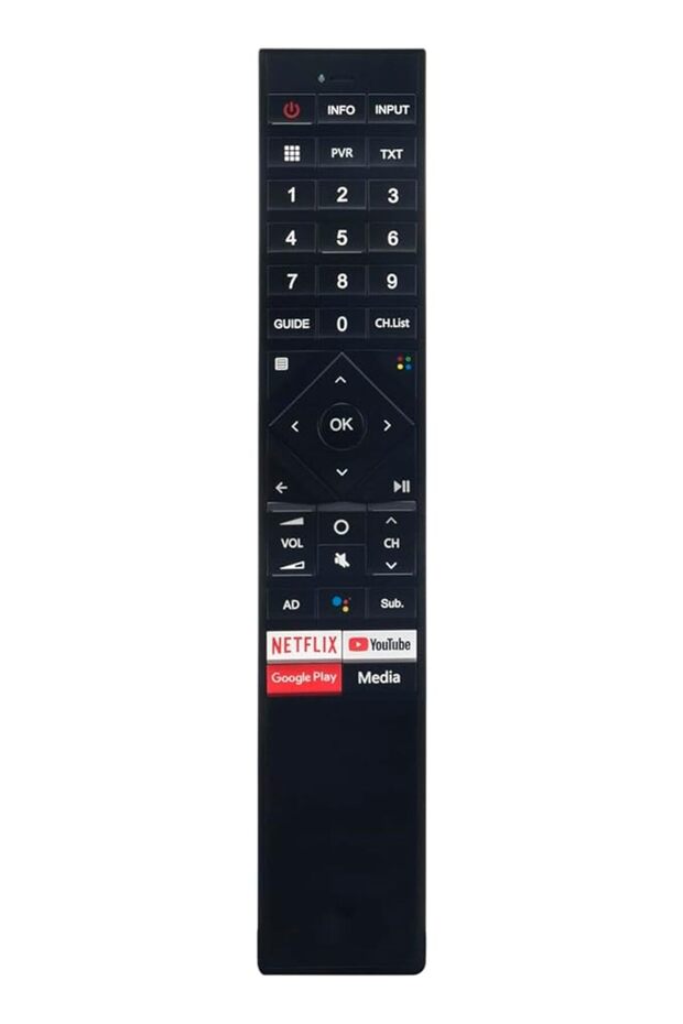 ERF3F70H Replacement Remote fit for Hisense Smart 4K TV H55O8BUK H5508BUK