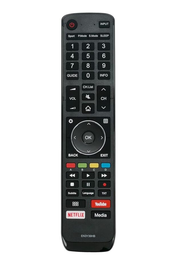 EN2BW27H Replacement Remote fit for Hisense LCD HDTV TV 40A5700FA