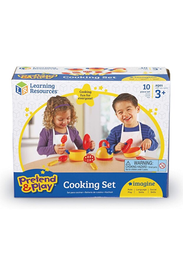 مجموعة ألعاب الطبخ التظاهرية من Learning Resources - 1