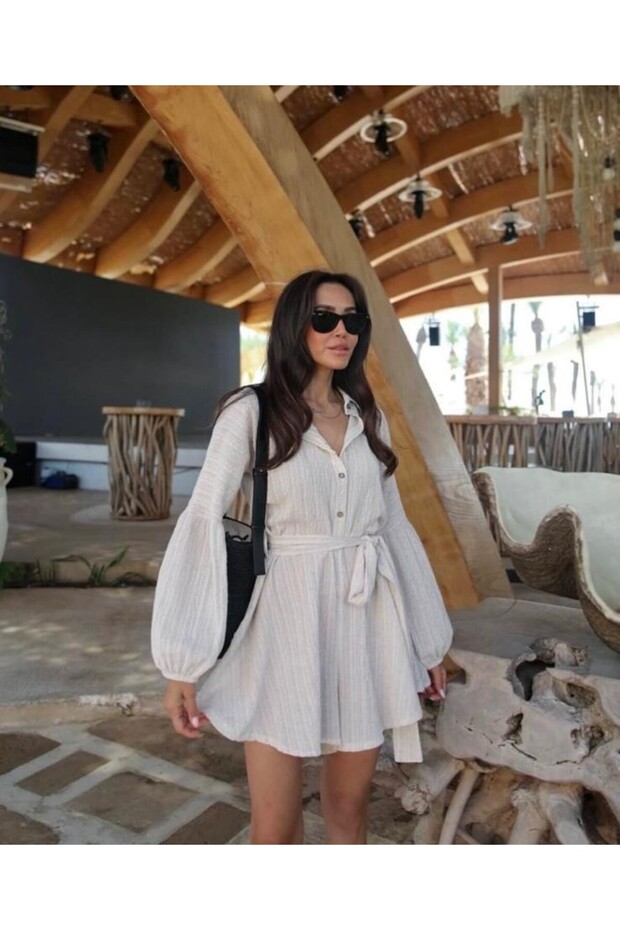 Kısa Şortlu Tulum - 1