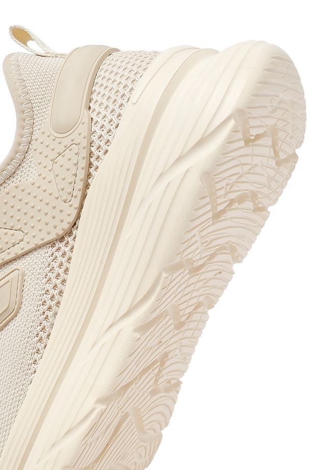 Zero Erkek Bej Bağcıklı Kalın Tabanlı Kumaş Sneaker 25SFD69426F - 8