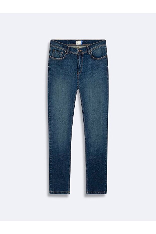 New Smarty Skinny Leg Mid Waist Jean Trousers