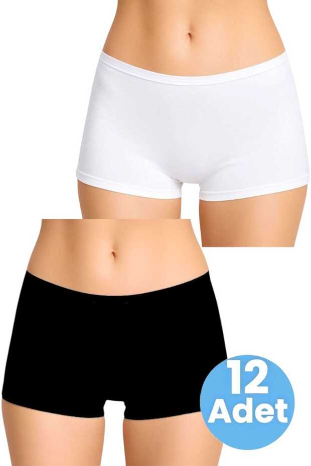 Women's Cotton Lycra Boxer Panties Set of 2