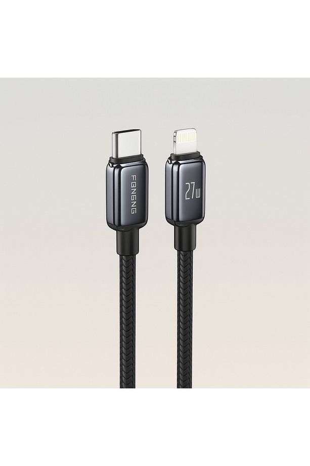 27W Iphone Type-c To Lightining Foneng Hızlı Şarj Kablosu 1 Metre 7 8 X Xr 11 12 13 14 Pro Max Plus - 1