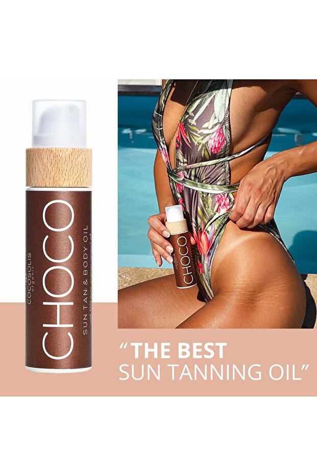 Ulei de bronzare, Cocosolis Choco, 110 ml - 2