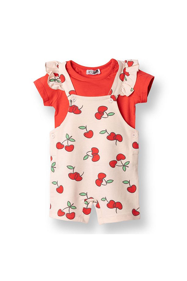 HelloBaby Şort Salopet-Tshirt - 1