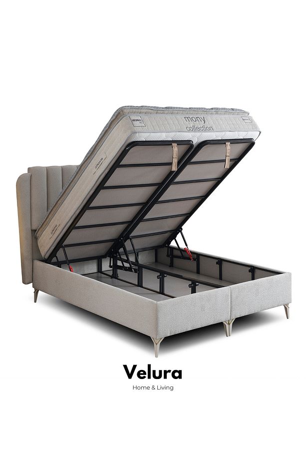 Viscopratic Ped Tek Kişilik Yatak Baza Başlık Seti (140 x 200) - 4