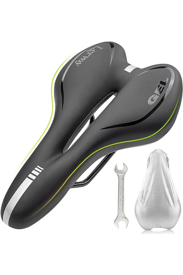 LERWAY Bike Seat, Gel Pad Bicycle Seat for Men & Women
