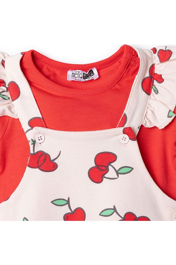 HelloBaby Şort Salopet-Tshirt - 3