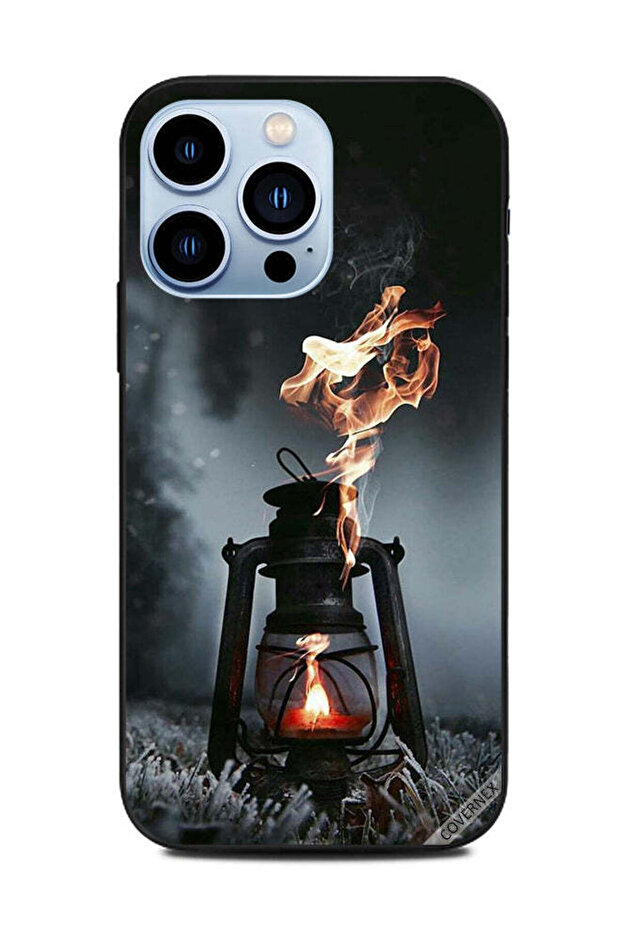 غطاء حماية لهاتف Apple iPhone 13 Pro مصباح ناري