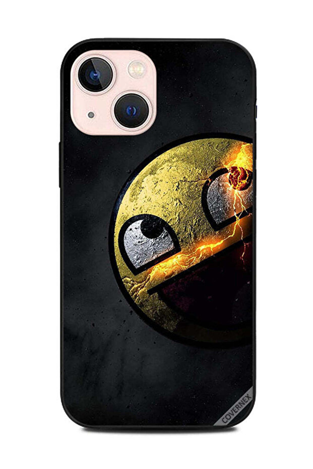 غطاء حماية لهاتف Apple iPhone 13 Mini Thunder Smiley