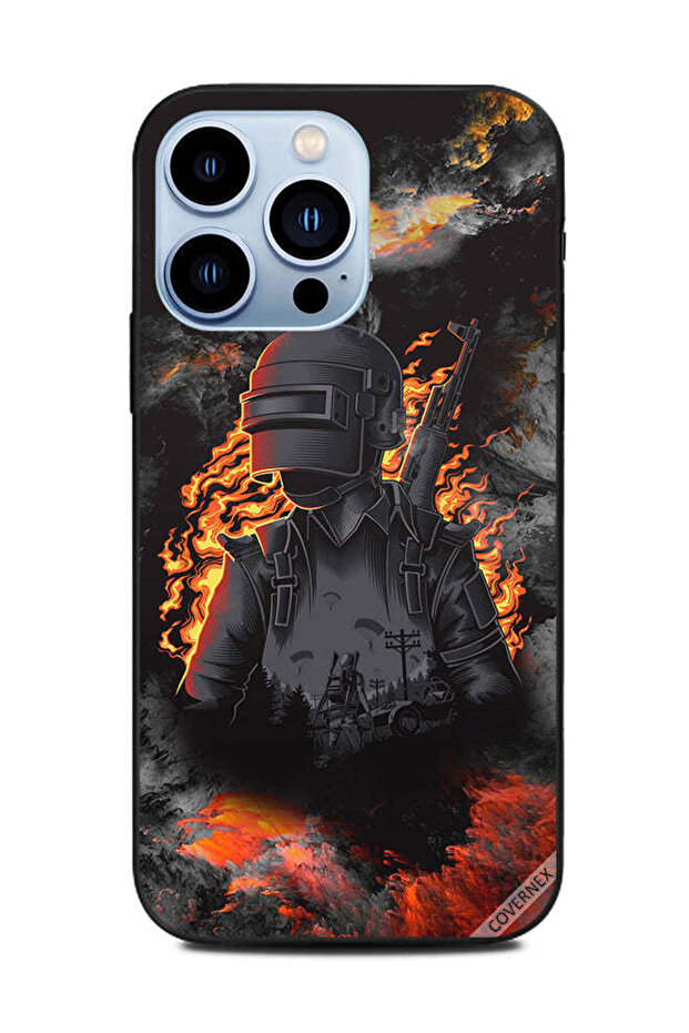 غطاء حماية لهاتف Apple iPhone 13 Pro - لاعب يدمر الأعداء