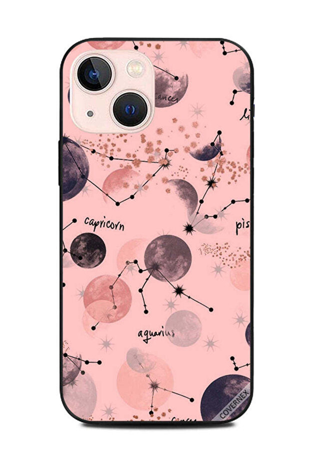 غطاء حماية لهاتف Apple iPhone 13 Mini Galaxy Stars