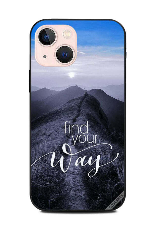 غطاء حماية لجهاز Apple iPhone 13 Mini Find Your Way