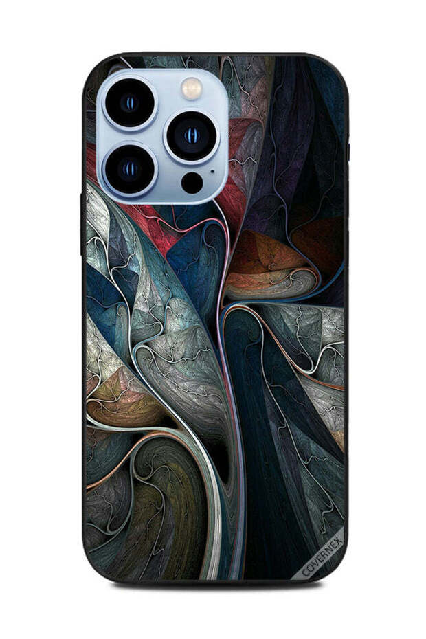 غطاء حماية لهاتف Apple iPhone 13 Pro بنمط زهور مزعجة