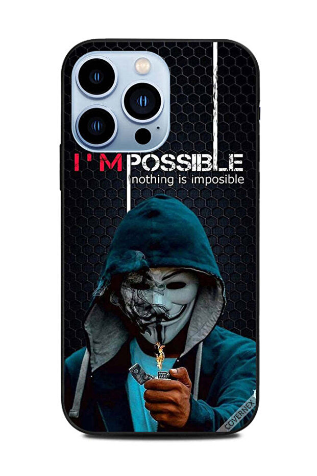 Protective Case Cover For Apple iPhone 13 Pro I Am Possible Nothing Is Impossible