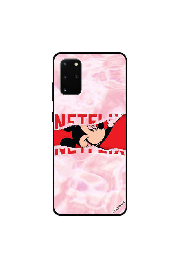 غطاء حماية لهاتف Samsung Galaxy S20 Plus يظهر على Netflix