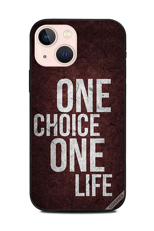 غطاء حماية لهاتف Apple iPhone 13 Mini One Choice One Life