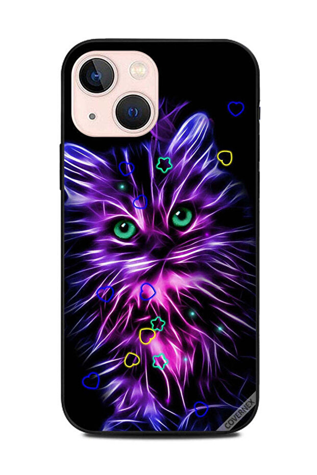 Protective Case Cover For Apple iPhone 13 Mini Lighen Cat