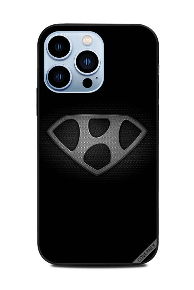 غطاء حماية لهاتف Apple iPhone 13 Pro الأبجدية أبيض وأسود H