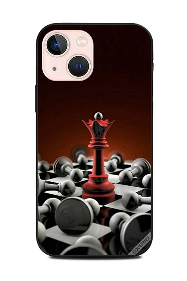 غطاء حماية لهاتف Apple iPhone 13 Mini Chess Queen