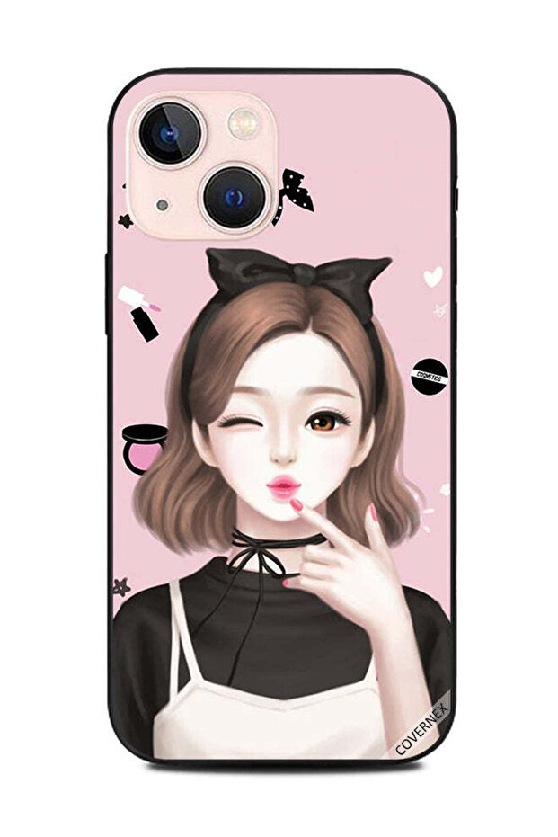 غطاء حماية لهاتف Apple iPhone 13 Mini Born To Be Cute