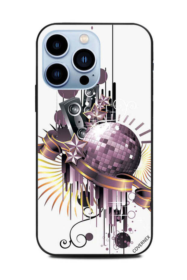 غطاء حماية لجهاز Apple iPhone 13 Pro مكبر صوت وموسيقى عالمية
