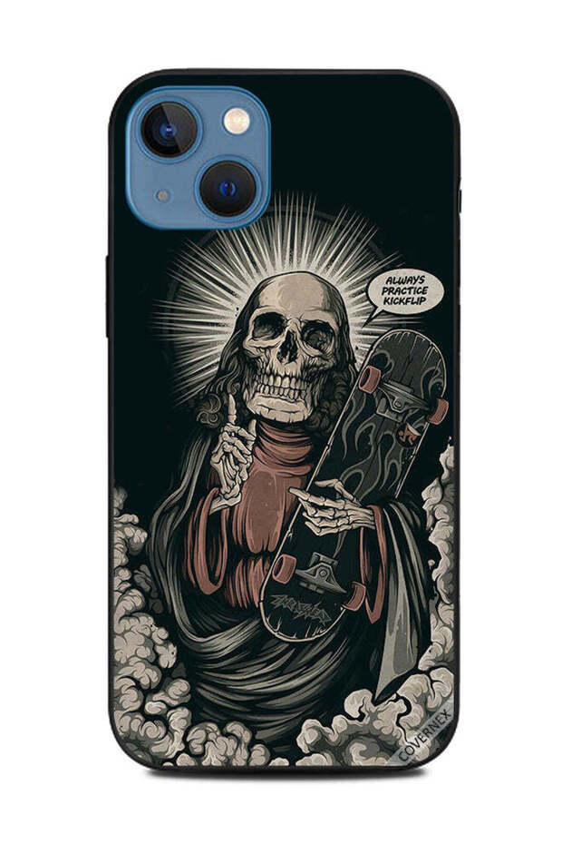 غطاء حماية لهاتف Apple iPhone 13 - تمرين Kickflip - Breaking Always Practice