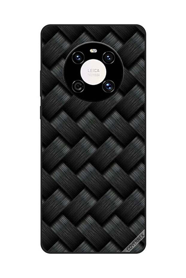 Protective Case Cover For Huawei Mate 40 Black Strips Pattern