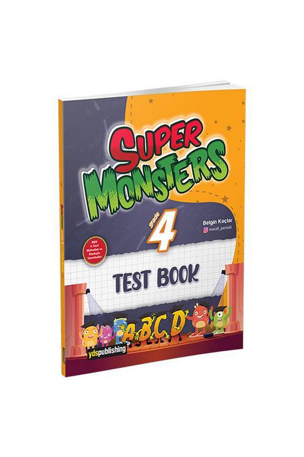 Super Monster 4. Sınıf Test Book - 1