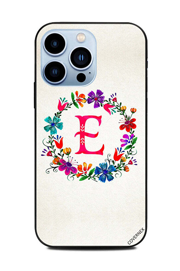 غطاء حماية لهاتف Apple iPhone 13 Pro lphabet E